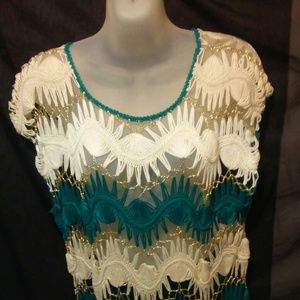 Bathing suit cardigan